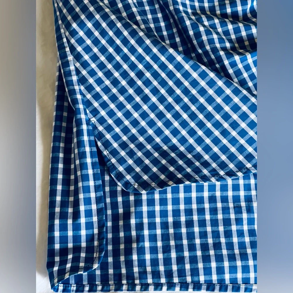 NWOT Isabel Marant bue and white checked top size 36, worn twice - Picture 7 of 10